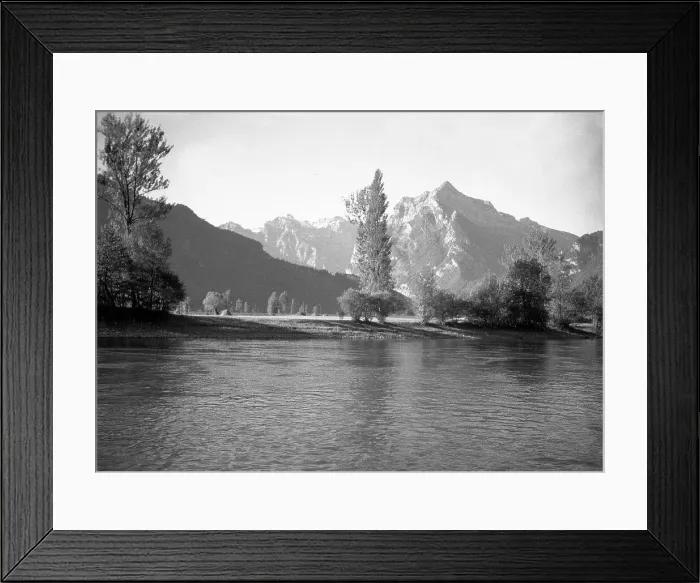 Framed Print : Swiss Alps: alpine view Framed Print : Swiss Alps: alpine view