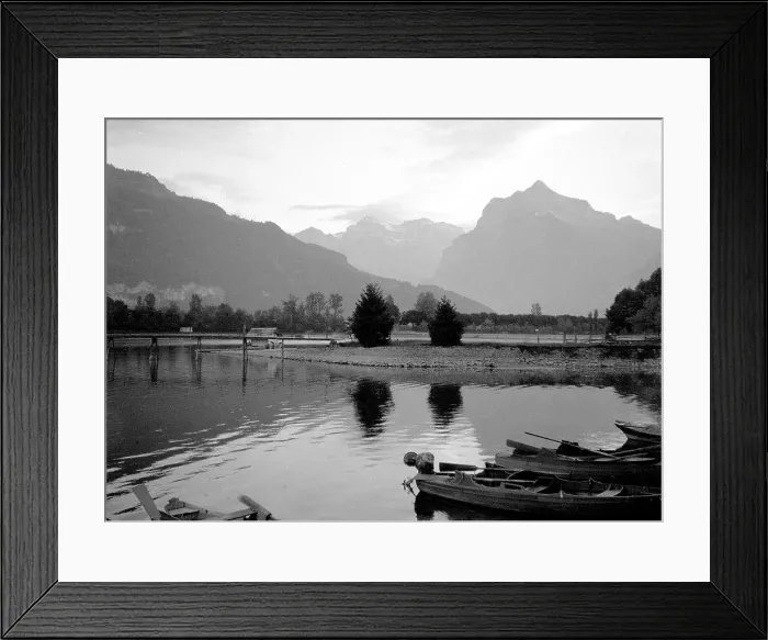 Framed Print : Swiss Alps: alpine view Framed Print : Swiss Alps: alpine view