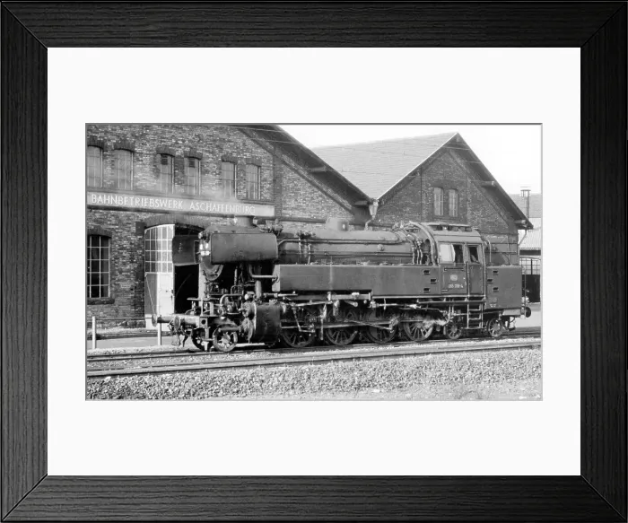 Framed Print : Deutsche Bundesbahn steam locomotive 065 018-4 Framed Print : Deutsche Bundesbahn steam locomotive 065 018-4