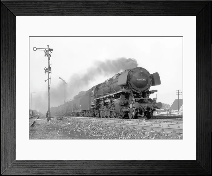 Framed Print : Deutsche Bundesbahn steam locomotive 044 678-1 Framed Print : Deutsche Bundesbahn steam locomotive 044 678-1