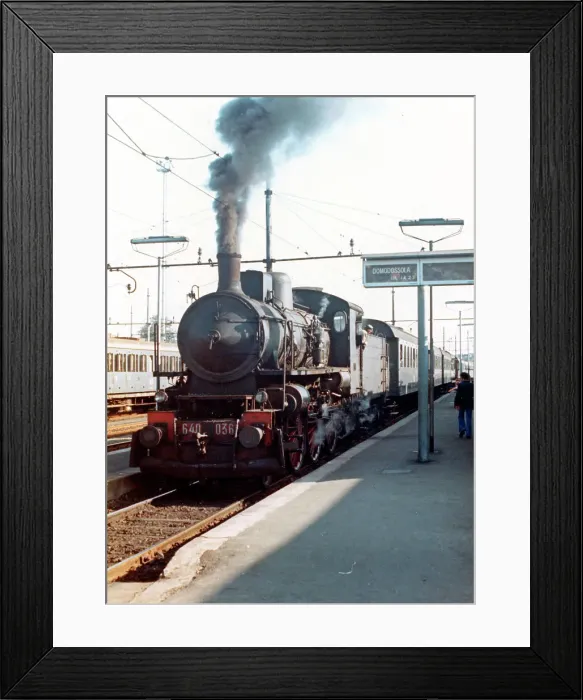 Framed Print : Steam locomotive 640 036 Framed Print : Steam locomotive 640 036