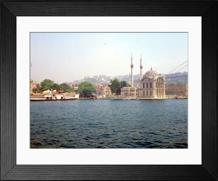 Framed Print : Ortaky shoreline