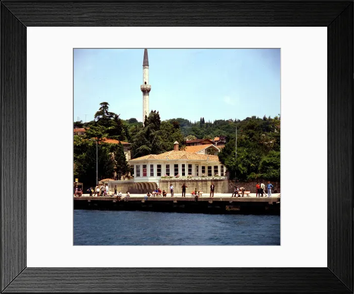 Framed Print : Fishing on the Bosphorus Framed Print : Fishing on the Bosphorus