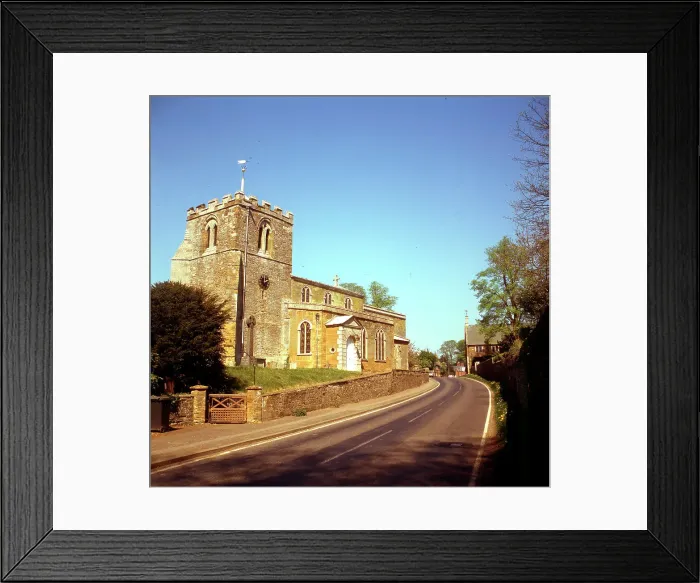 Framed Print : All Saints Parish Church, Lamport Framed Print : All Saints Parish Church, Lamport