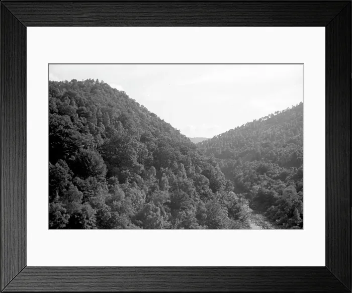 Framed Print : Wooded valley Framed Print : Wooded valley
