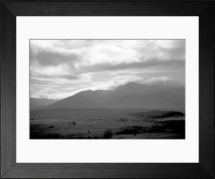 Framed Print : Hills with cloud formations Framed Print : Hills with cloud formations