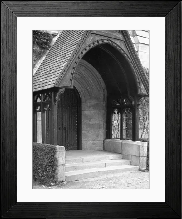 Framed Print : Door of a mountain Kirk Framed Print : Door of a mountain Kirk