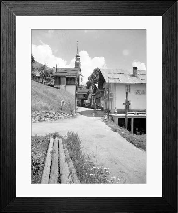 Framed Print : Albertville: Hotel Mont Blanc Framed Print : Albertville: Hotel Mont Blanc