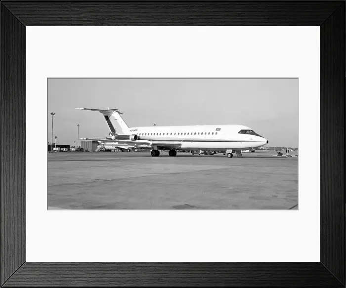 Framed Print : BAC One-Eleven-401AK HZ-MFA Framed Print : BAC One-Eleven-401AK HZ-MFA