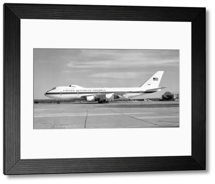 Framed Print : Boeing E-4B 75-0125 Framed Print : Boeing E-4B 75-0125