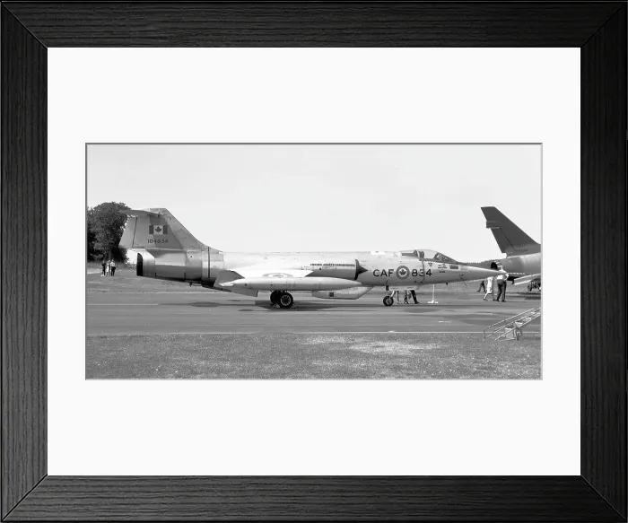 Framed Print : Canadair CF-104 104834 Framed Print : Canadair CF-104 104834