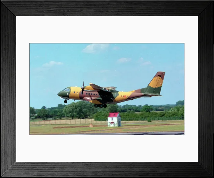 Framed Print : CASA CN-235 T-19B-12 Framed Print : CASA CN-235 T-19B-12