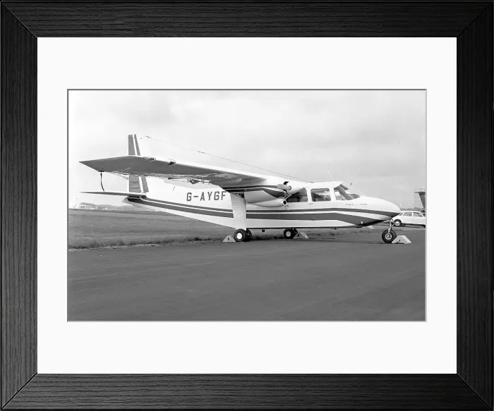 Framed Print : Britten-Norman BN-2A-26 Islander G-AYGF Framed Print : Britten-Norman BN-2A-26 Islander G-AYGF