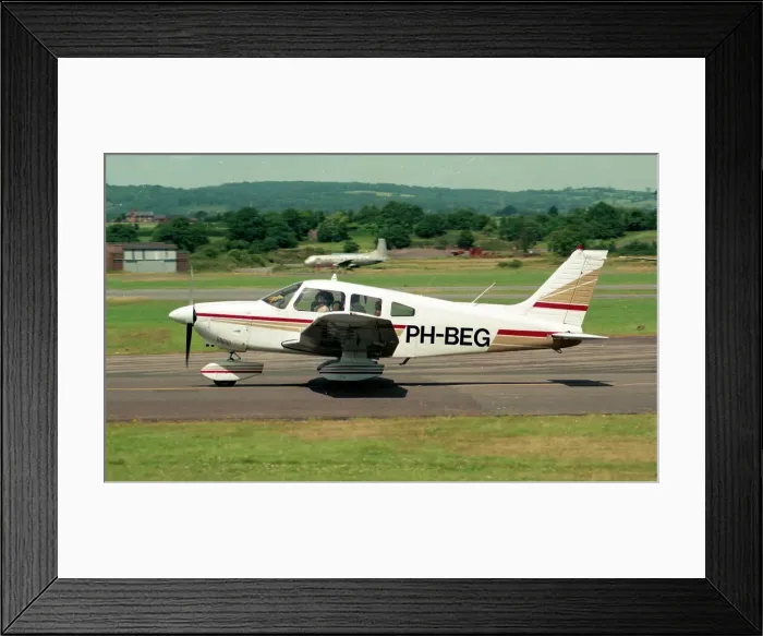 Framed Print : Piper PA-28 Cherokee Archer II PH-BEG Framed Print : Piper PA-28 Cherokee Archer II PH-BEG