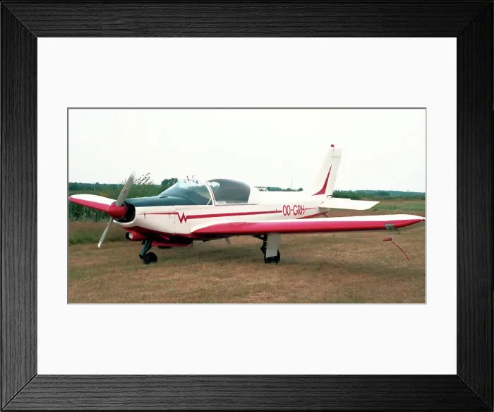 Framed Print : Wassmer WA-40A Super IV OO-GRH Framed Print : Wassmer WA-40A Super IV OO-GRH