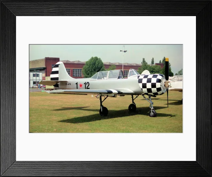 Framed Print : Yakovlev Yak-52 LV-AFB Framed Print : Yakovlev Yak-52 LV-AFB