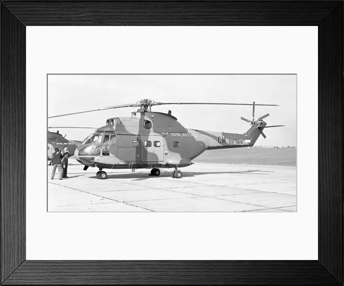 Framed Print : Westland-Aerospatiale Puma HC. 1 XW215 CM Framed Print : Westland-Aerospatiale Puma HC. 1 XW215 CM