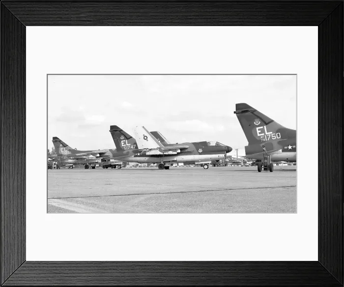 Framed Print : LTV A-7D-16-CV Corsair II 74-1747 Framed Print : LTV A-7D-16-CV Corsair II 74-1747