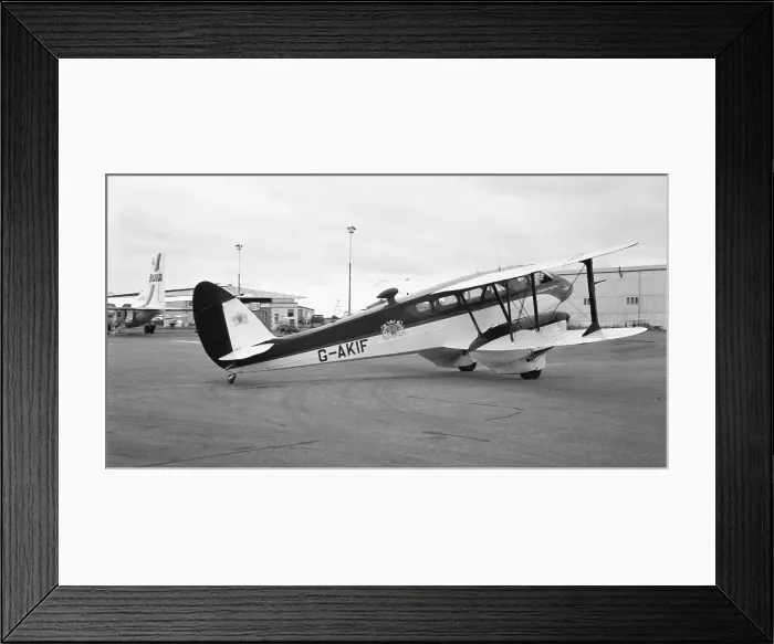 Framed Print : de Havilland DH. 89a Dragon Rapide G-AKIF Framed Print : de Havilland DH. 89a Dragon Rapide G-AKIF