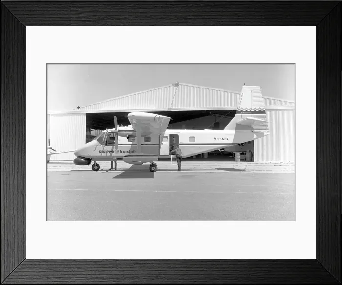 Framed Print : GAF N-22S Searchmaster L VH-SBY Framed Print : GAF N-22S Searchmaster L VH-SBY