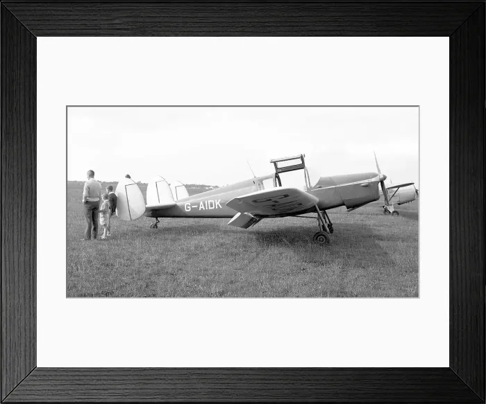Framed Print : Miles M. 38 Messneger 2A G-AIDK Framed Print : Miles M. 38 Messneger 2A G-AIDK