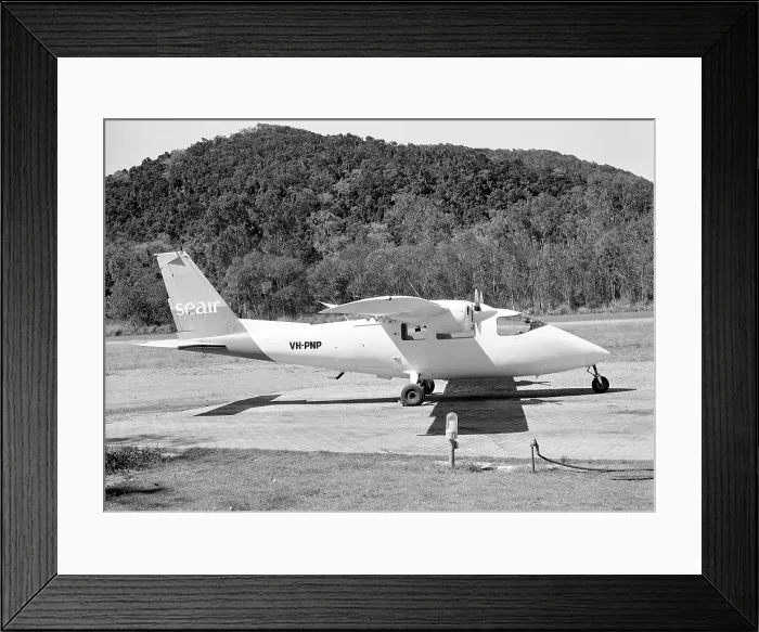 Framed Print : Partenavia P-68B VH-PNP Framed Print : Partenavia P-68B VH-PNP