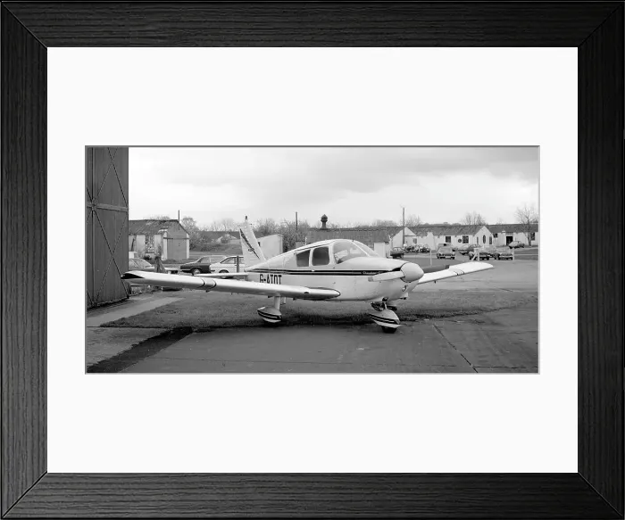 Framed Print : Piper PA-28 Cherokee C G-ATOT Framed Print : Piper PA-28 Cherokee C G-ATOT