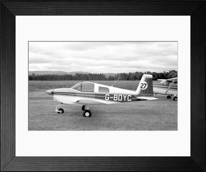 Framed Print : Grumman American AA-1B Trainer G-BDYC Framed Print : Grumman American AA-1B Trainer G-BDYC