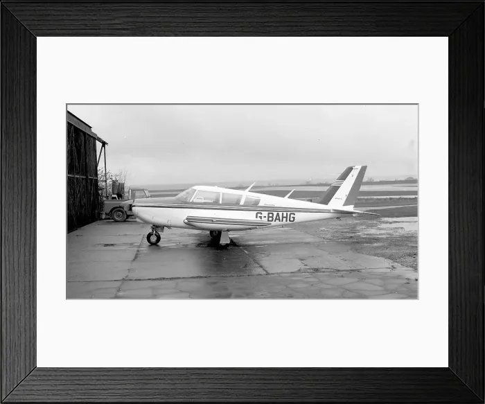 Framed Print : Piper PA-24-260 Comanche G-BAHG Framed Print : Piper PA-24-260 Comanche G-BAHG