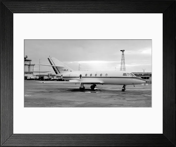 Framed Print : Dassault Falcon 20C F-BOLX Framed Print : Dassault Falcon 20C F-BOLX