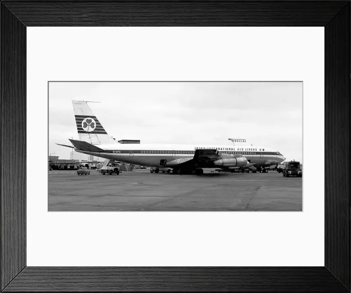 Framed Print : Boeing 707 EI-APG Framed Print : Boeing 707 EI-APG