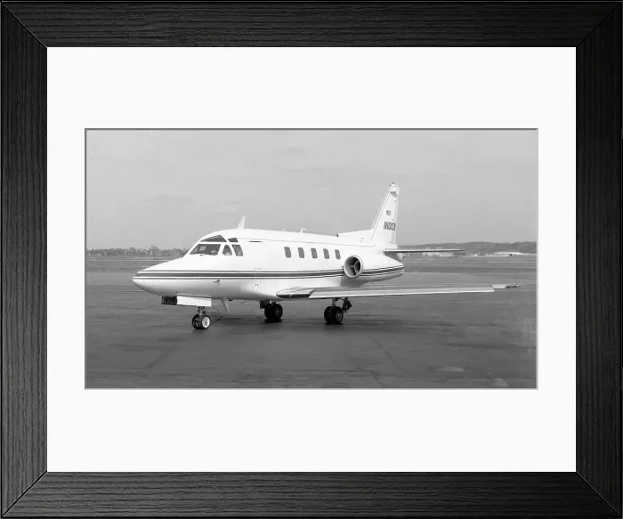 Framed Print : Rockwell Sabreliner 75A N10CN Framed Print : Rockwell Sabreliner 75A N10CN