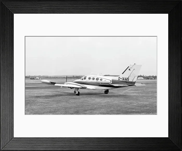 Framed Print : Cessna 414A Chancellor D-IAAS Framed Print : Cessna 414A Chancellor D-IAAS