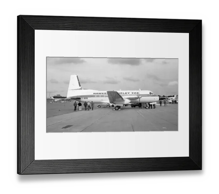 Framed Print : Hawker Siddeley HS. 748 G-AVRR Framed Print : Hawker Siddeley HS. 748 G-AVRR