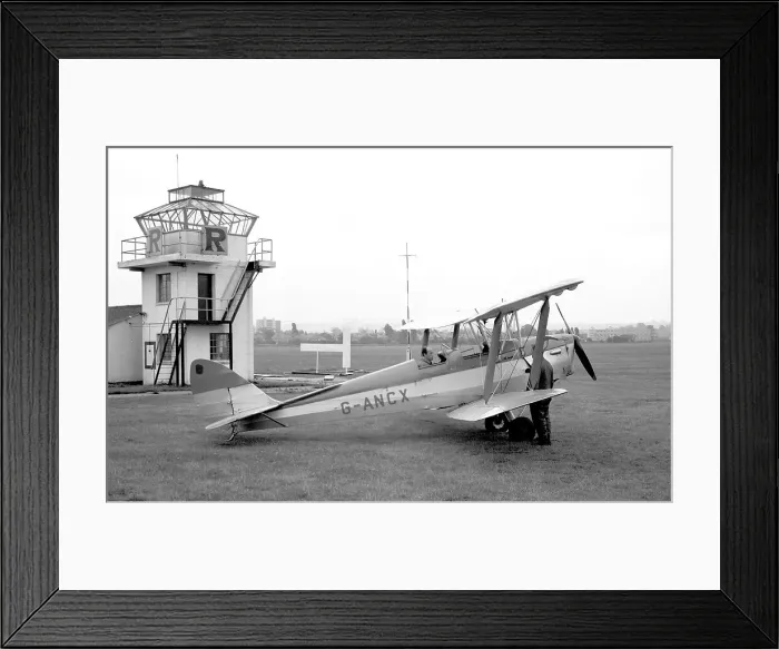 Framed Print : de Havilland DH. 82A Tiger Moth G-ANCX Framed Print : de Havilland DH. 82A Tiger Moth G-ANCX