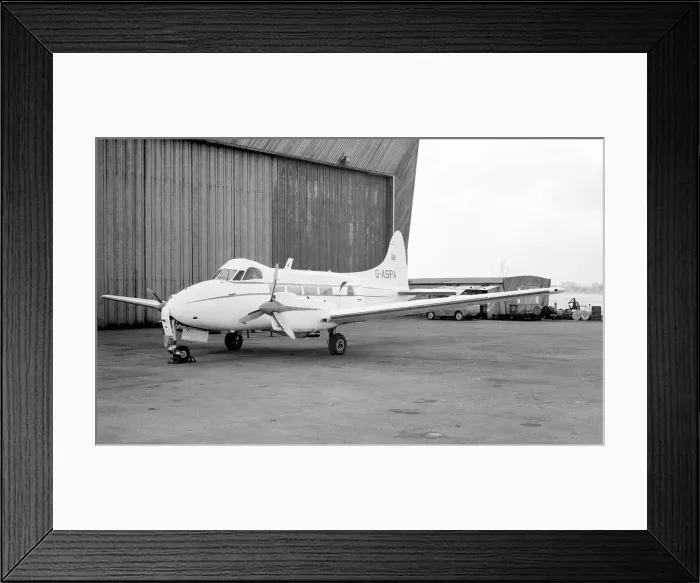 Framed Print : de Havilland DH. 104 Dove 8 G-ASPA Framed Print : de Havilland DH. 104 Dove 8 G-ASPA