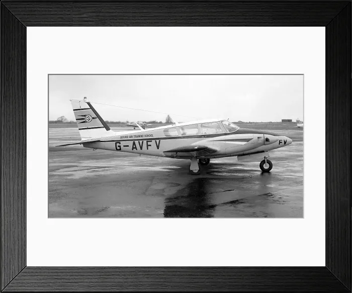 Framed Print : Piper PA 30 Twin Comanche G-AVFV Framed Print : Piper PA 30 Twin Comanche G-AVFV