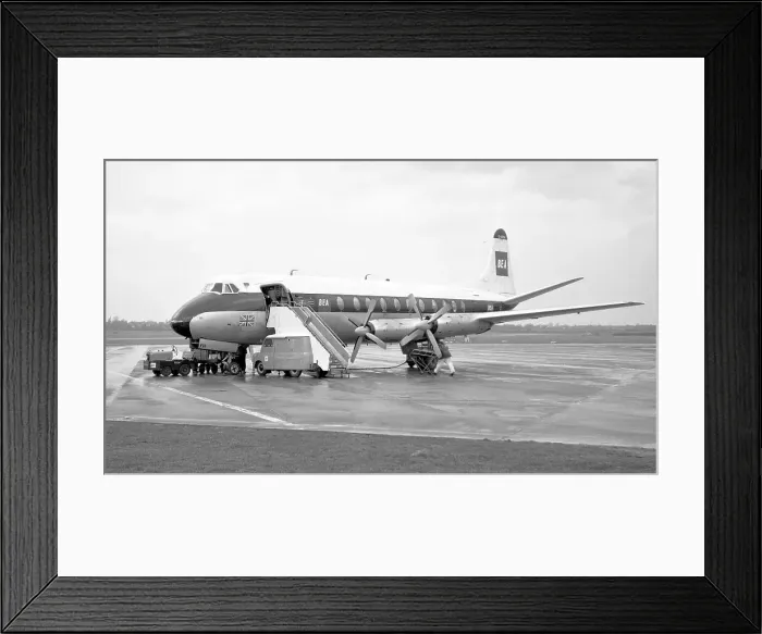 Framed Print : Vickers Viscount 806 G-AOYH Framed Print : Vickers Viscount 806 G-AOYH