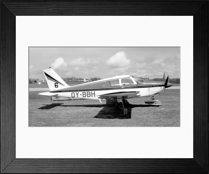 Framed Print : Piper PA-28 Cherokee C OY-BBH Framed Print : Piper PA-28 Cherokee C OY-BBH