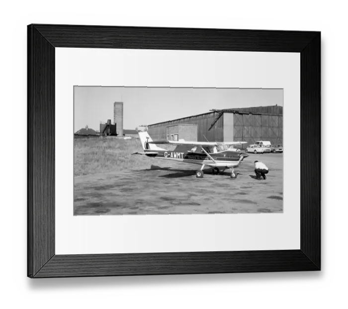 Framed Print : Cessna 150 G-AWMT Framed Print : Cessna 150 G-AWMT