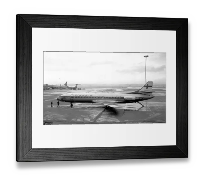 Framed Print : Sud-Aviation SE. 210 Caravelle 10B-3 OH-LSG Framed Print : Sud-Aviation SE. 210 Caravelle 10B-3 OH-LSG