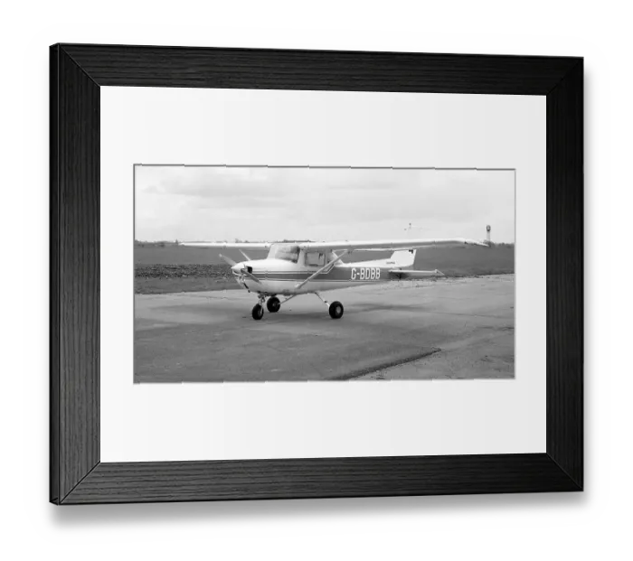 Framed Print : Reims-Cessna F150L G-BBKY Framed Print : Reims-Cessna F150L G-BBKY
