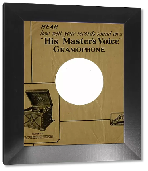 Record sleeve, His Master's Voice