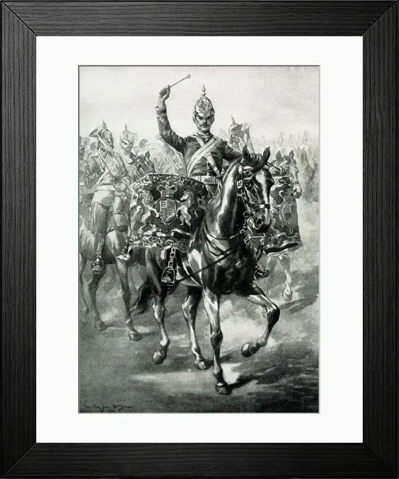Framed Print : Army Kettledrums, 1st Life Guards Framed Print : Army Kettledrums, 1st Life Guards
