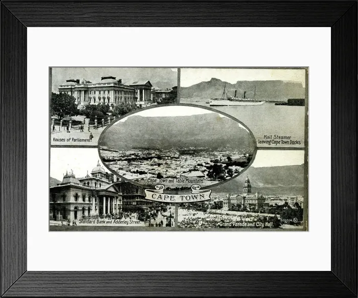 Framed Print : Cape Town, South Africa Framed Print : Cape Town, South Africa