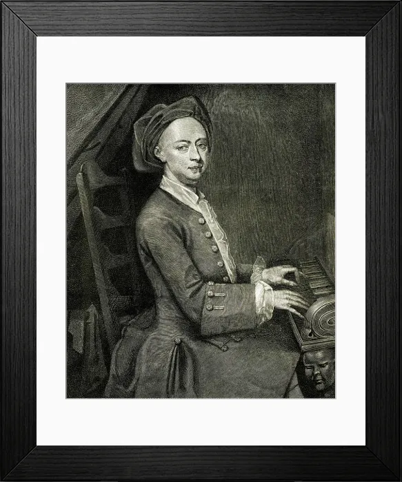Framed Print : George Frederick Handel, composer Framed Print : George Frederick Handel, composer
