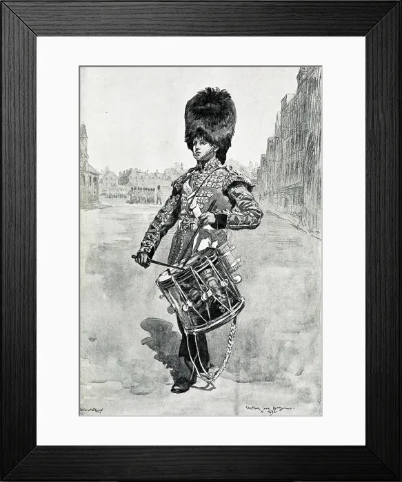 Framed Print : Grenadier Guards Drummer Boy Framed Print : Grenadier Guards Drummer Boy