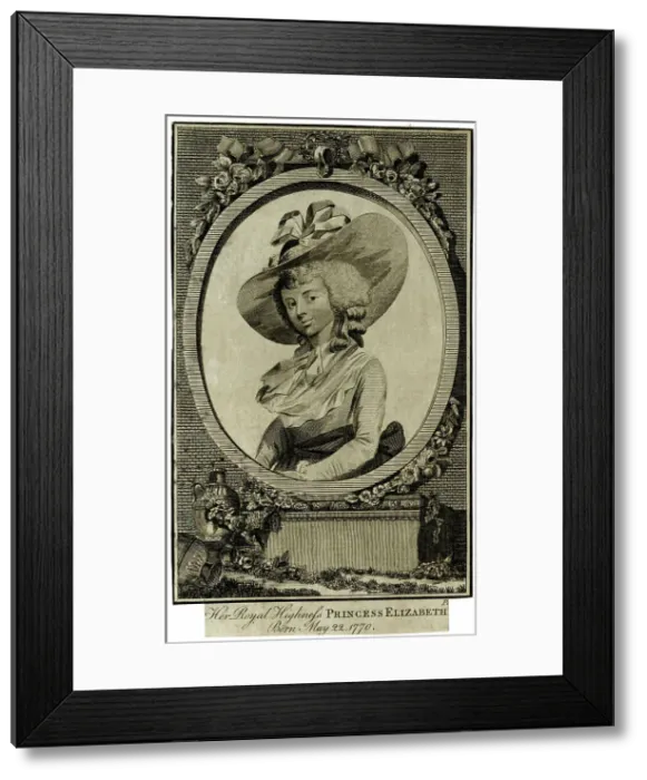 Framed Print : Princess Elizabeth of the United Kingdom Framed Print : Princess Elizabeth of the United Kingdom