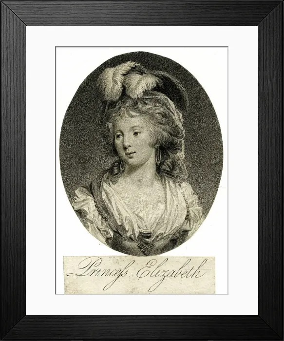 Framed Print : Princess Elizabeth of the United Kingdom Framed Print : Princess Elizabeth of the United Kingdom