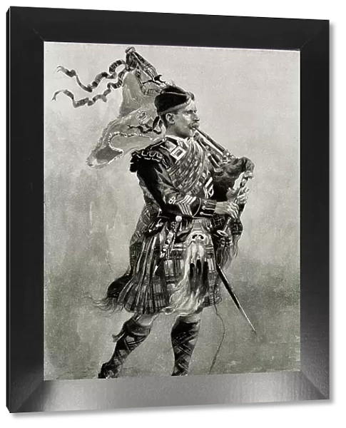 Highland Scots Piper